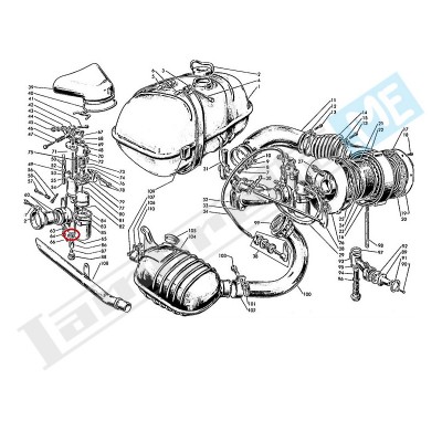 Guarnizione tappo Ø 15x19x1mm