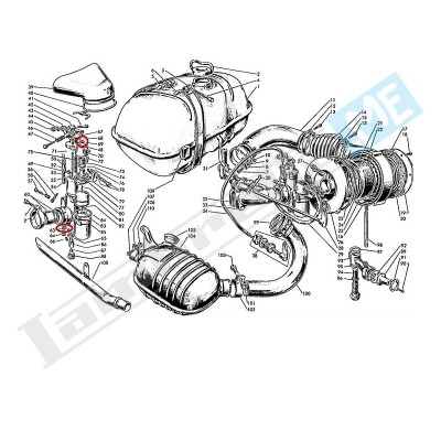 Guarnizione tappo Ø 6x10x1,5mm