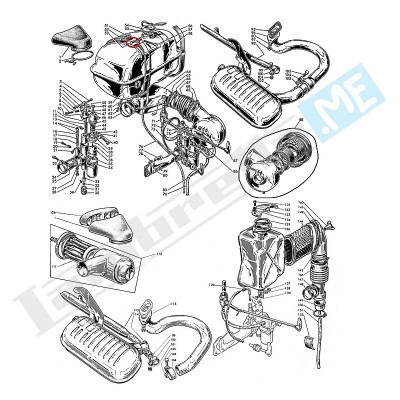 Cilindretto fascia serbatoio