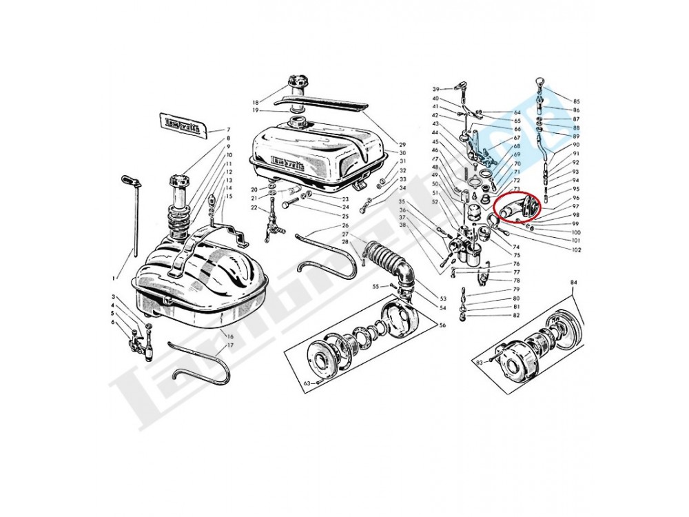 Pipa attacco carburatore