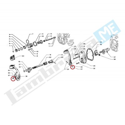 Dado Ø 6mm, alto, chiave 10mm