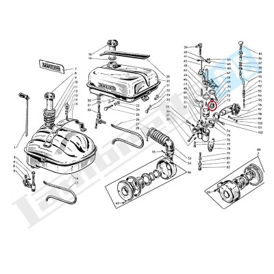 Molla per filtro benzina