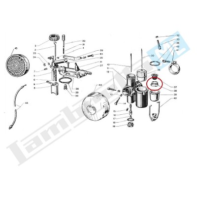 Molla per filtro benzina