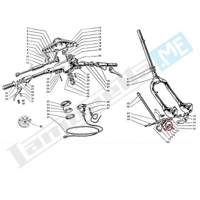 Tampone fine corsa inferiore