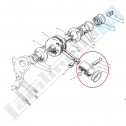 Pistone GOL completo Ø60mm e maggiorazioni Lambretta TV 1° Serie 175cc