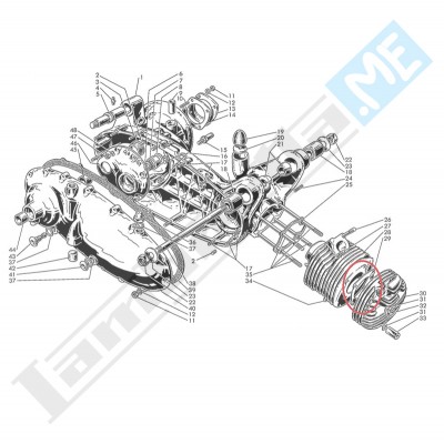 Guarnizione Testa 150cc