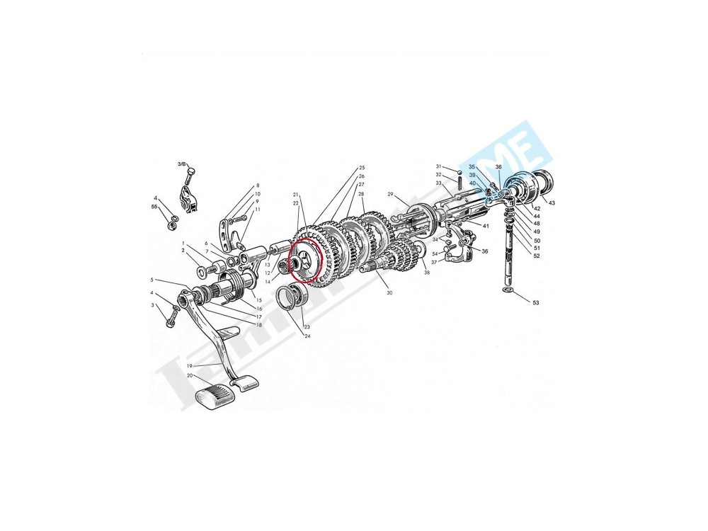 Rondella spessore 2,2mm