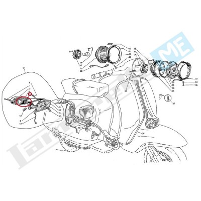 Parabola Cev-Aprilia