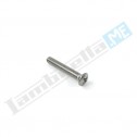 Vite 3x20mm inox per ghiera faro