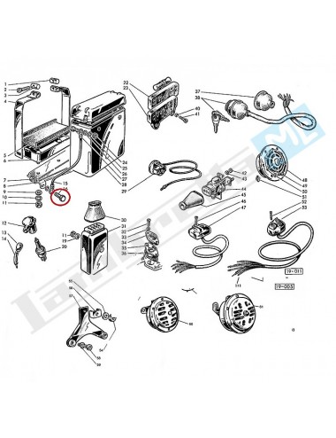 Vite Ø 5x10mm chiave 8mm