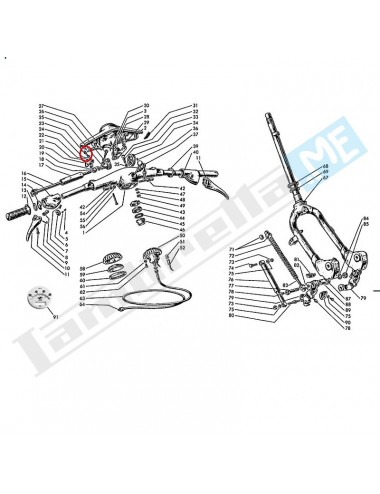 Vite Ø4x12mm chiave 7mm