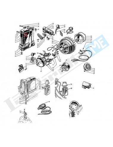 Vite Ø4x12mm chiave 7mm