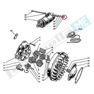 Dado Ø4mm