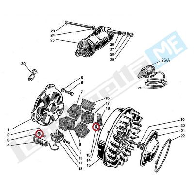 Rondella elastica Ø4mm