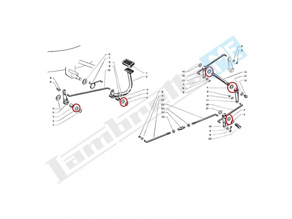 Rondella fine 1 mm