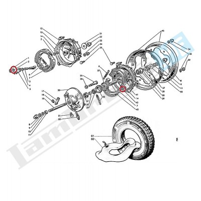 Rondella fine 1 mm